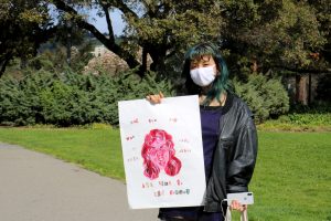 Miumi Shipon, who draws on both personal experience and punk culture to create her art, is interested in how creating and consuming media can be a form of empowerment.