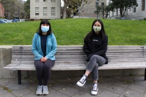 Joann Yu (left) and Amanda Sieu (right) are the vice president and president, respectively, of Berkeley High School