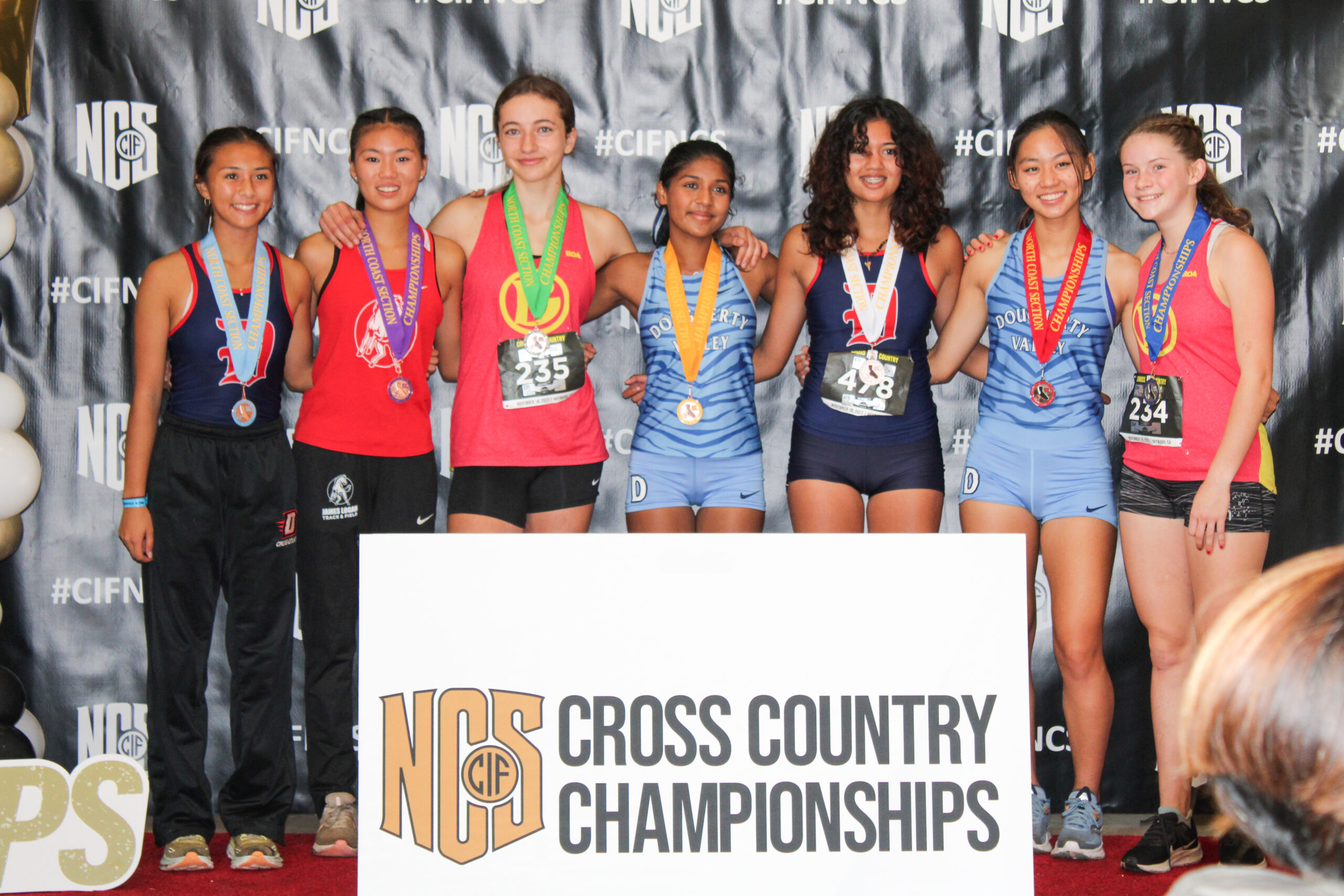 Cross country shows out at NCS, girls land spot at state meet