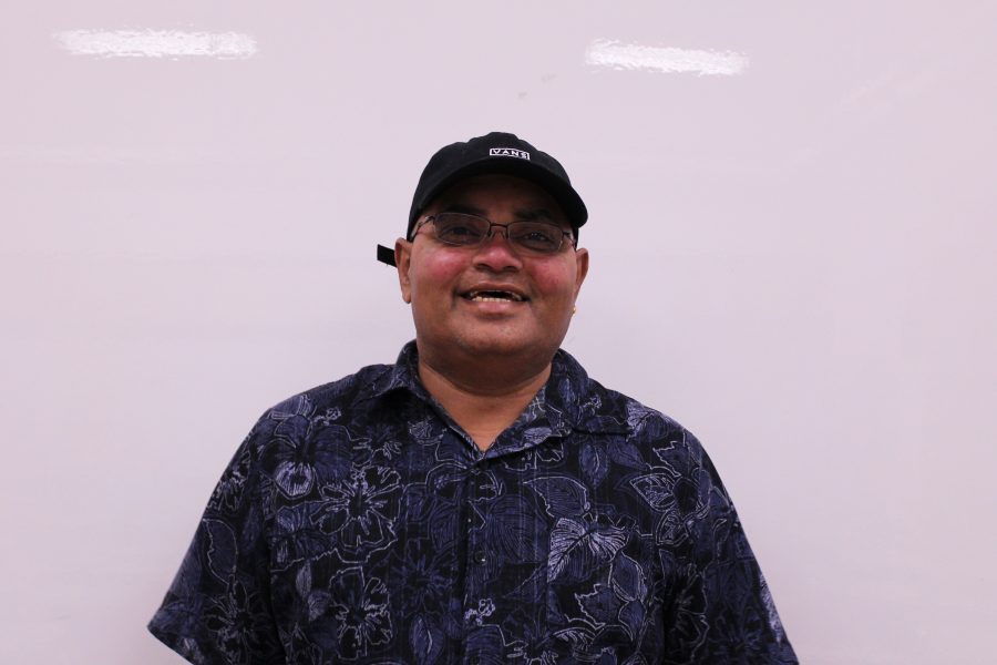 Praneshwar Chandra has worked at BHS as a custodian for the past nine years